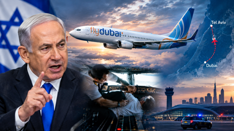 Netanyahu Flydubai Flight