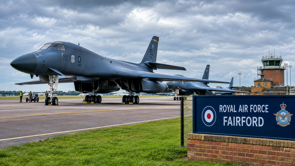 Why the US Pulled Its Bombers Out of RAF Fairford US bombers RAF Fairford withdrawal appears closely linked to heightened security concerns following the September 27 incident.