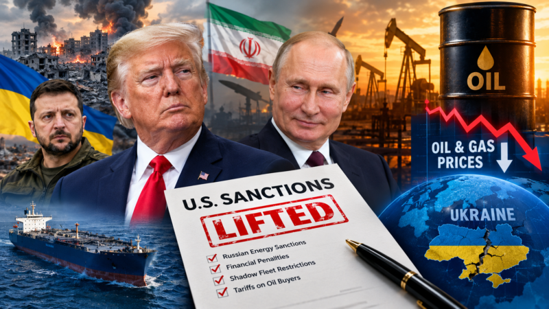 Iran War Becomes a Blessing in Disguise for Russia as Trump Waives Russia Sanctions